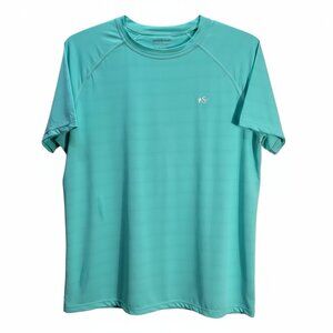 NWT | Angel Season Mint Green Micro-Perforated Performance Tee | Raglan | S